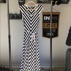 Striped Maxi Dress